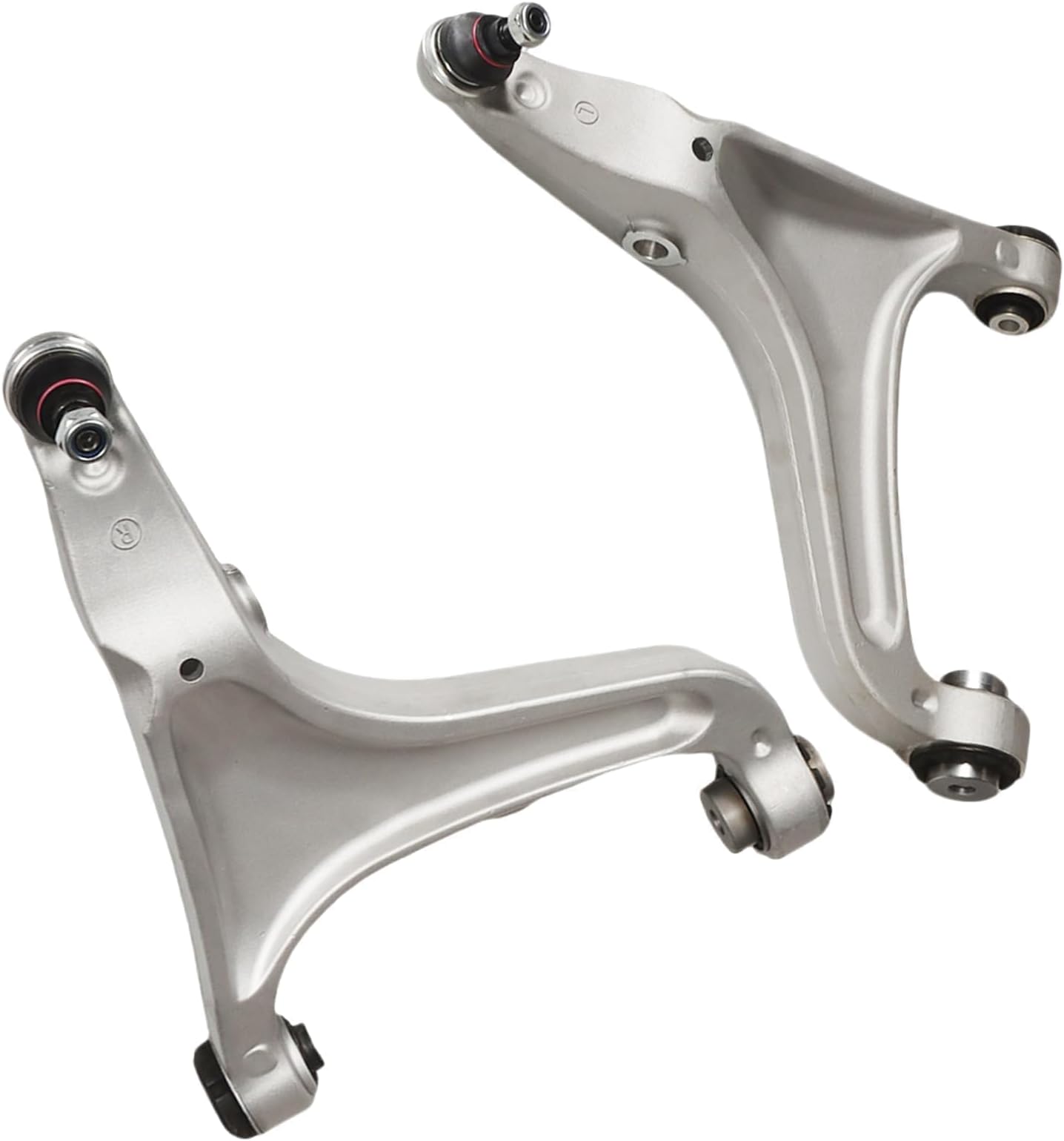 2PCS Front Lower Control Arms Compatible with Ghibli Quattroporte M156 2014-2022 Suspension Kit 670107802 673007124 Left and Right