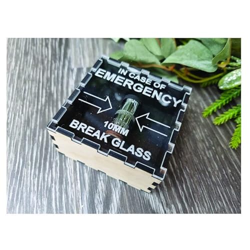Emergency 10mm socket novelty gift, mechanic, engineer, funny present, garage must have, handmade gift box, home decor, man cave, gadget