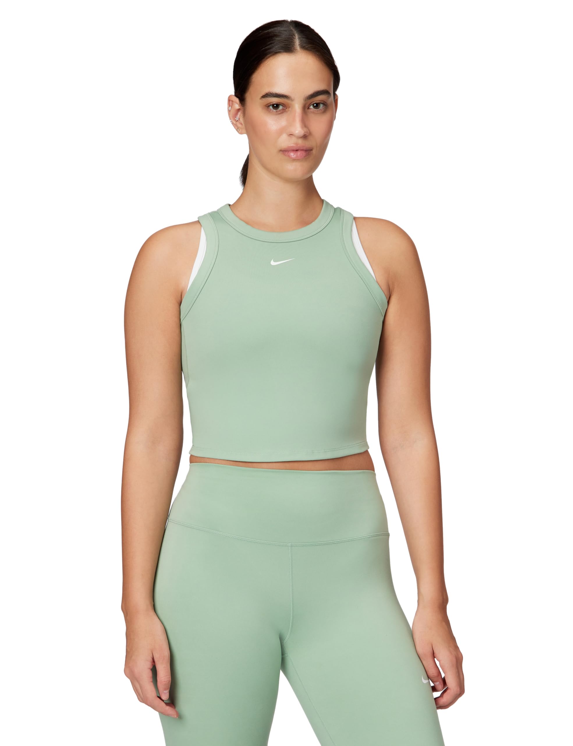 NIKE W Nk One Fitted DF Crop Tank Top Mujer