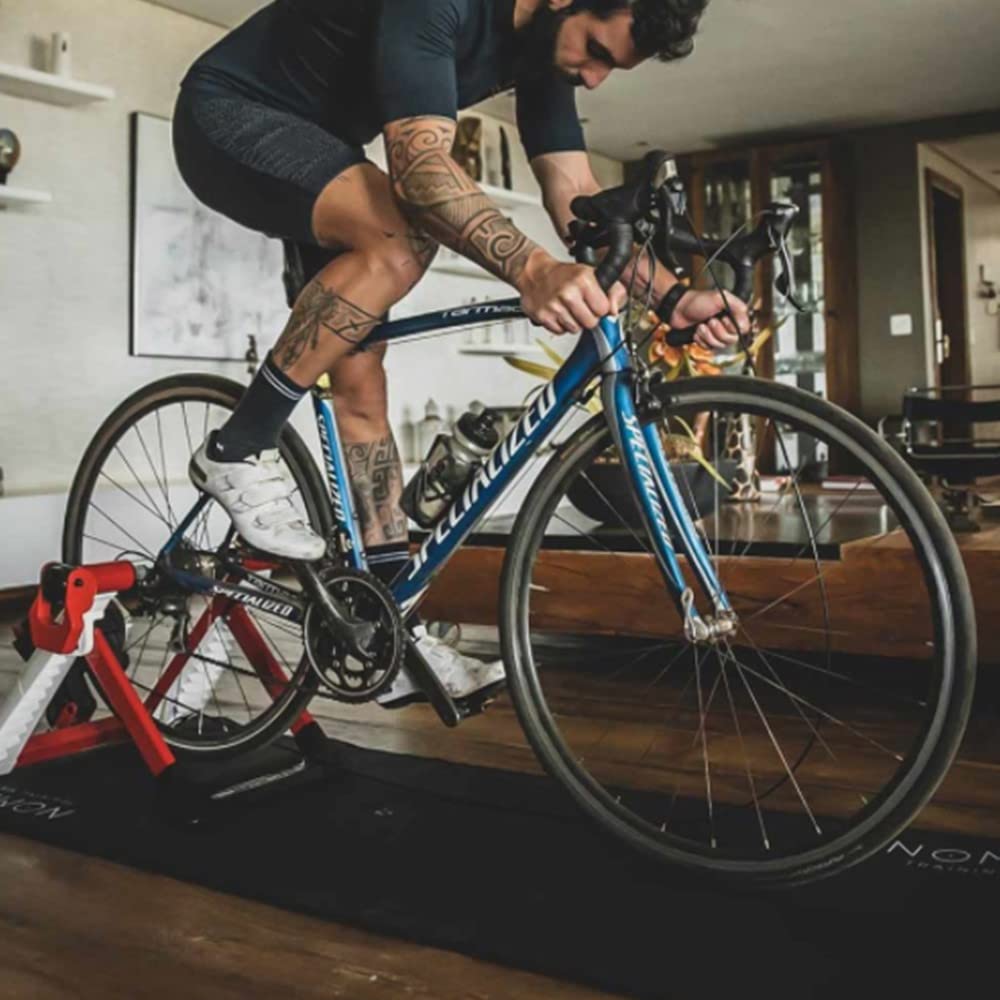 Tapete Nomad Para Rolo De Treinamento Bike Bicicleta Preto