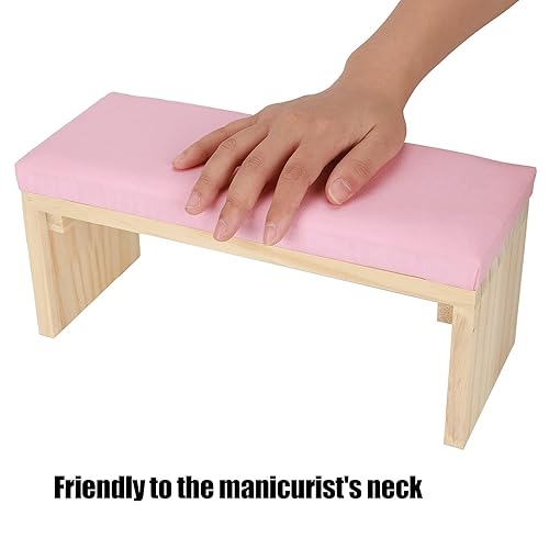 Miniatura 5 de Reposabrazos de uñas, alfombrilla de almohada de mano para uñas, reposabrazos de uñas para uñas acrílicas, cojín de mano de cuero sintético suave,