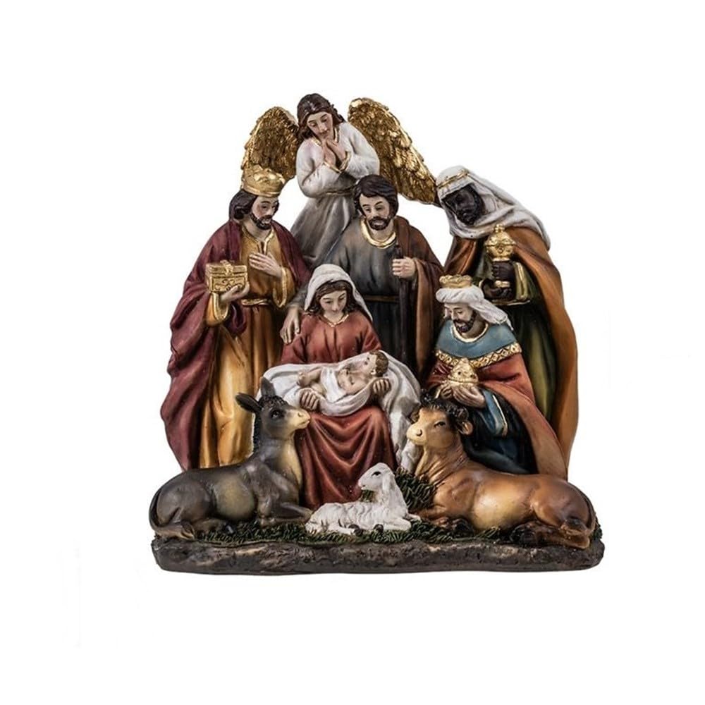 Inmaculada Romero IR Misterio Nacimiento Belén Navidad monopieza 15 cm. Figura Reyes Magos Niño Jesús Virgen María