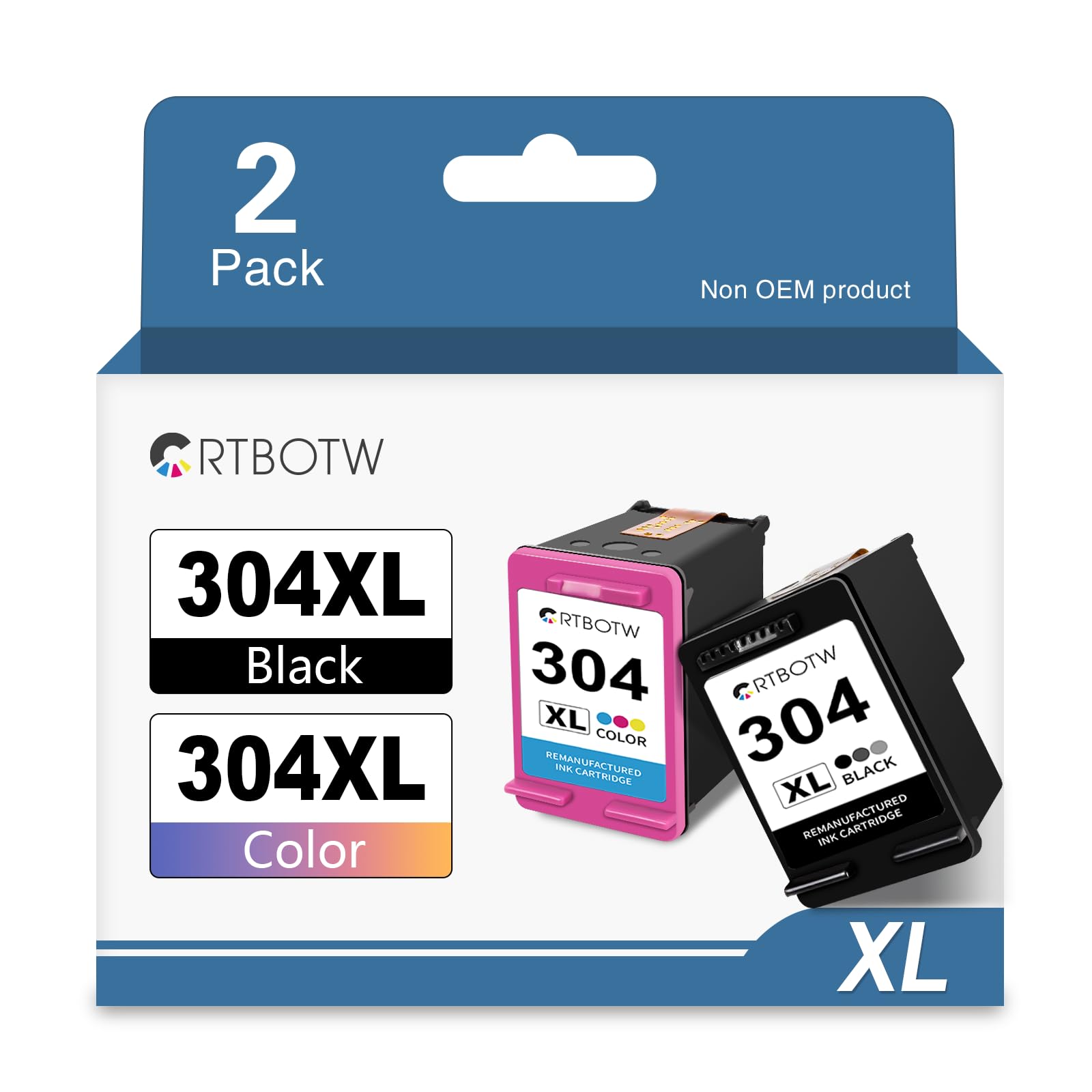 Cartouches 304XL haute capacité pour des textes nets et couleurs vives