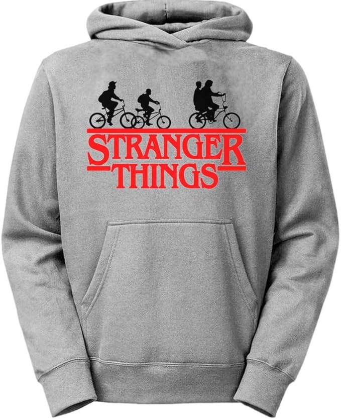 stranger things moletom com capuzs amazon