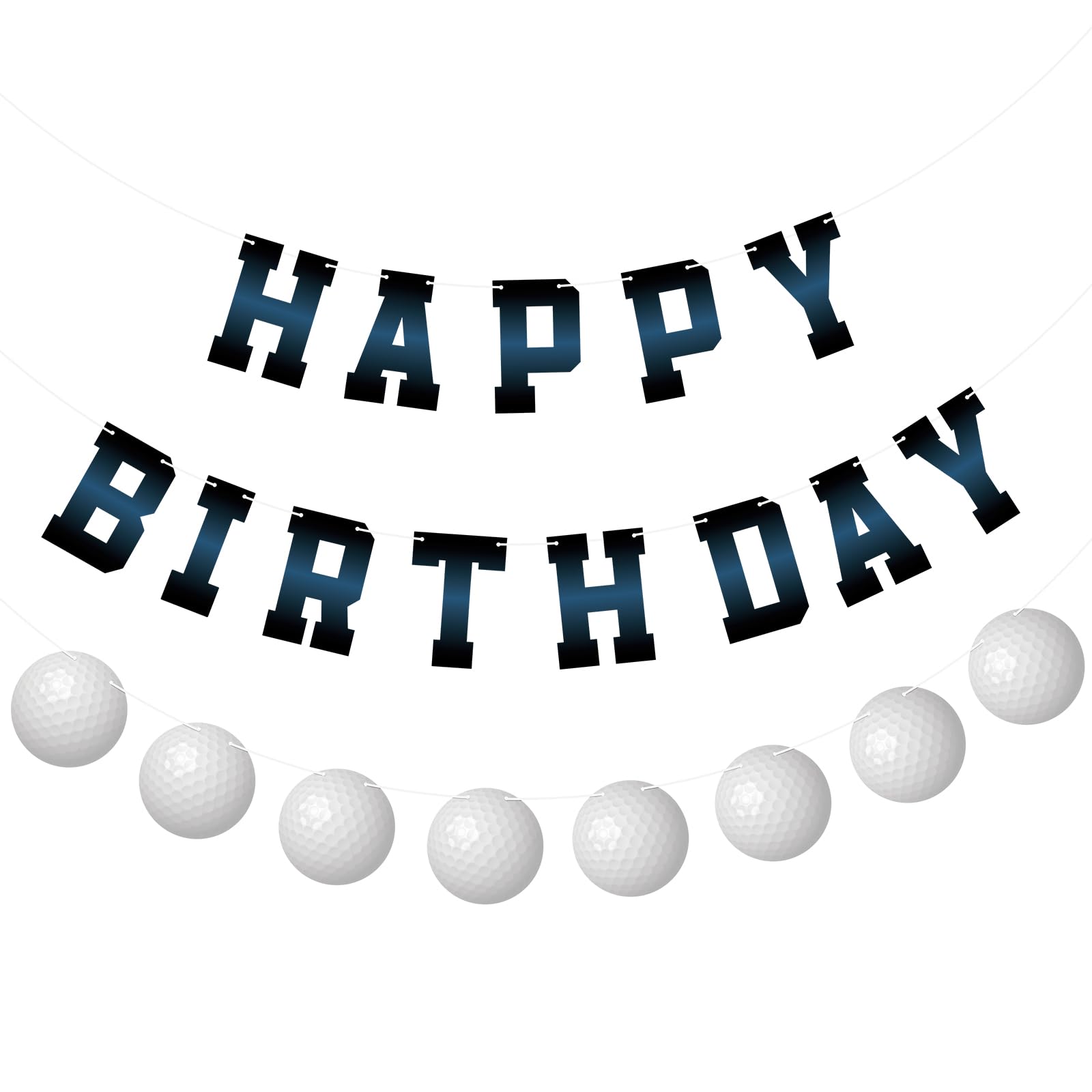 Basketball Happy Birthday Banner – Sports Theme Party Decor For Boys