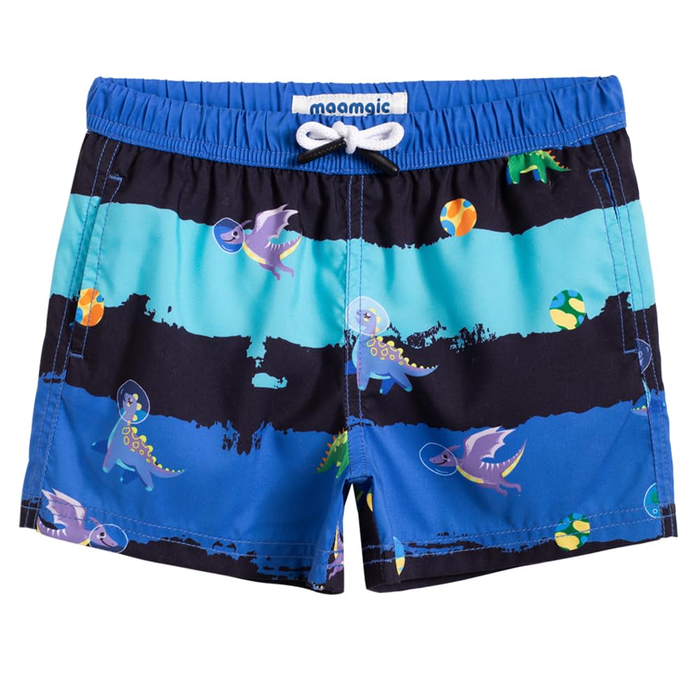 MaaMgic Bañador Niño Ropa de Baño para Natación Secado Rápido Interior de Malla Shorts de Natación VÍA Multiple — view 22
