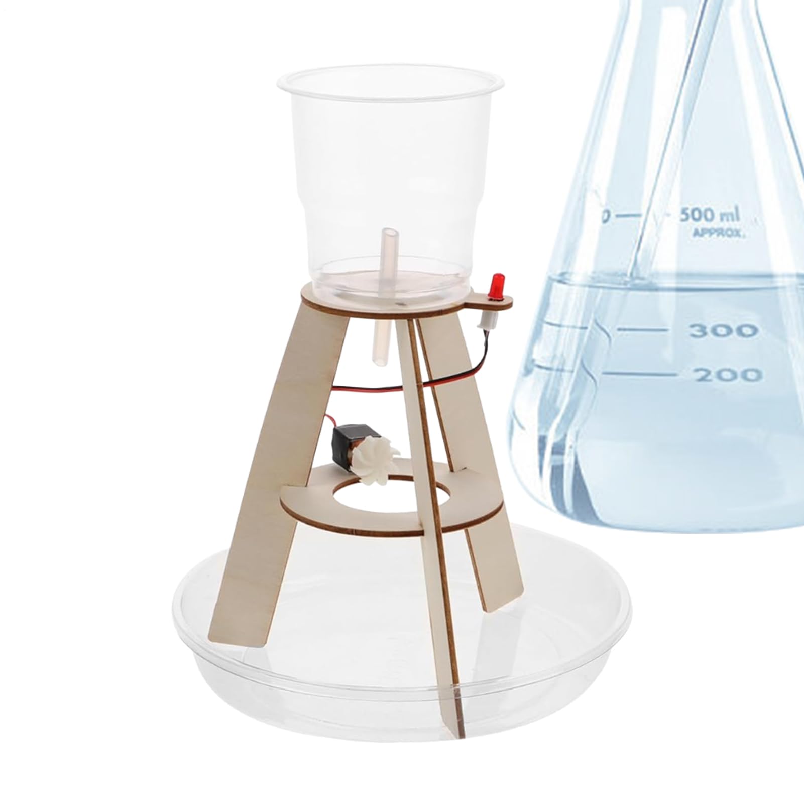 Hydro Generator Model – Reusable Hydropower Experiment Kit, STEM Learning Tool, Students, Teachers, Boys And Girls | Classroom And Home Science Activity For School Lab Indoor Project Educational Use