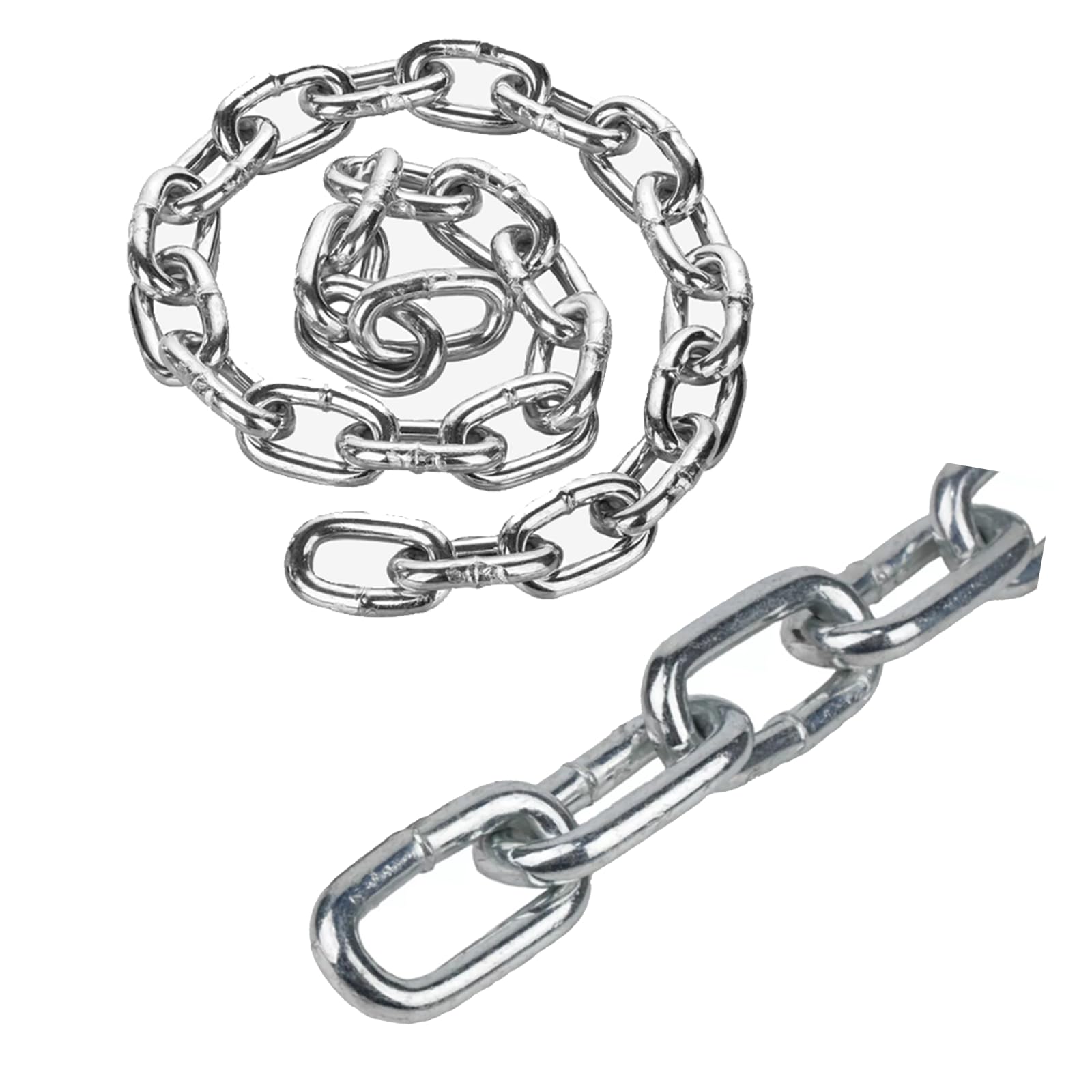 Cadena De Acero Inoxidable 304, Cadena Metálica Para Tender La Ropa Al Aire Libre, Cadena Con Candado Antirrobo, Eslinga Para Columpios. Dimensiones: 10 Mm-20 Mm (14mm*1m)