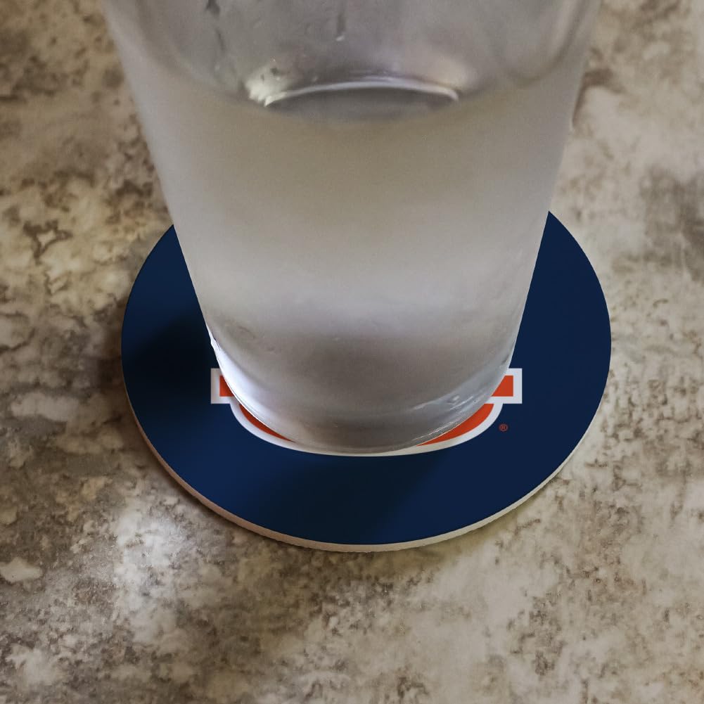 Graphics & More Auburn University Tigers Primary Logo Novelty Coaster Set