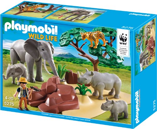PLAYMOBIL 5275 WWF-Forscher bei afrikanischen Savannentieren
