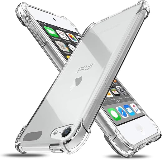 Plus Back Cover for Apple iPod 6 / Touch 5 (Silicone_Transparent)