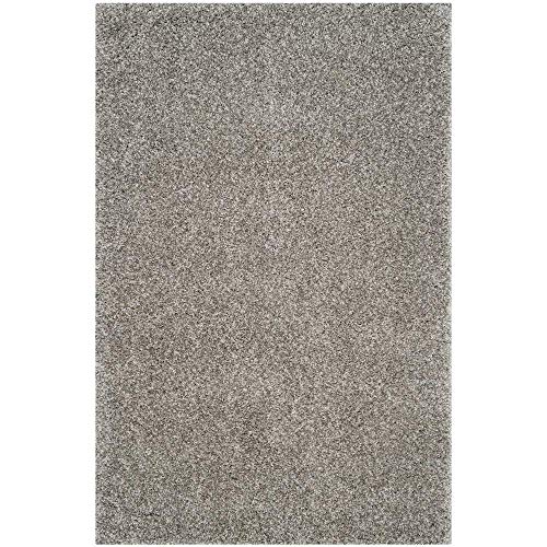 Image of Shaggy Super Soft Carpet for Home & Living Room Size - 5 X 7 Ft (Silver)
