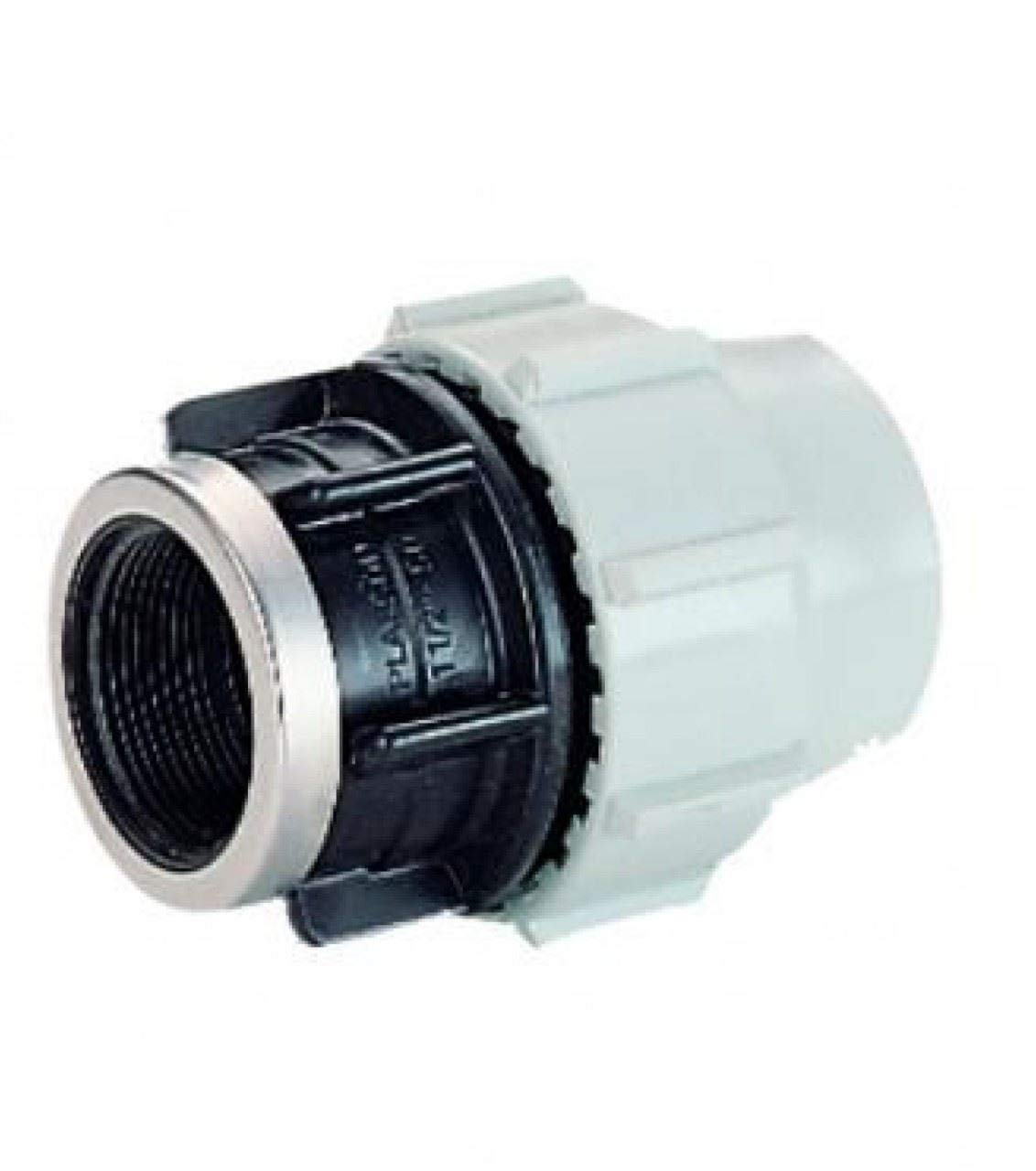 PLASSON 20mm x 1/2" Female BSP Adaptor - 7030 - Pack of 2