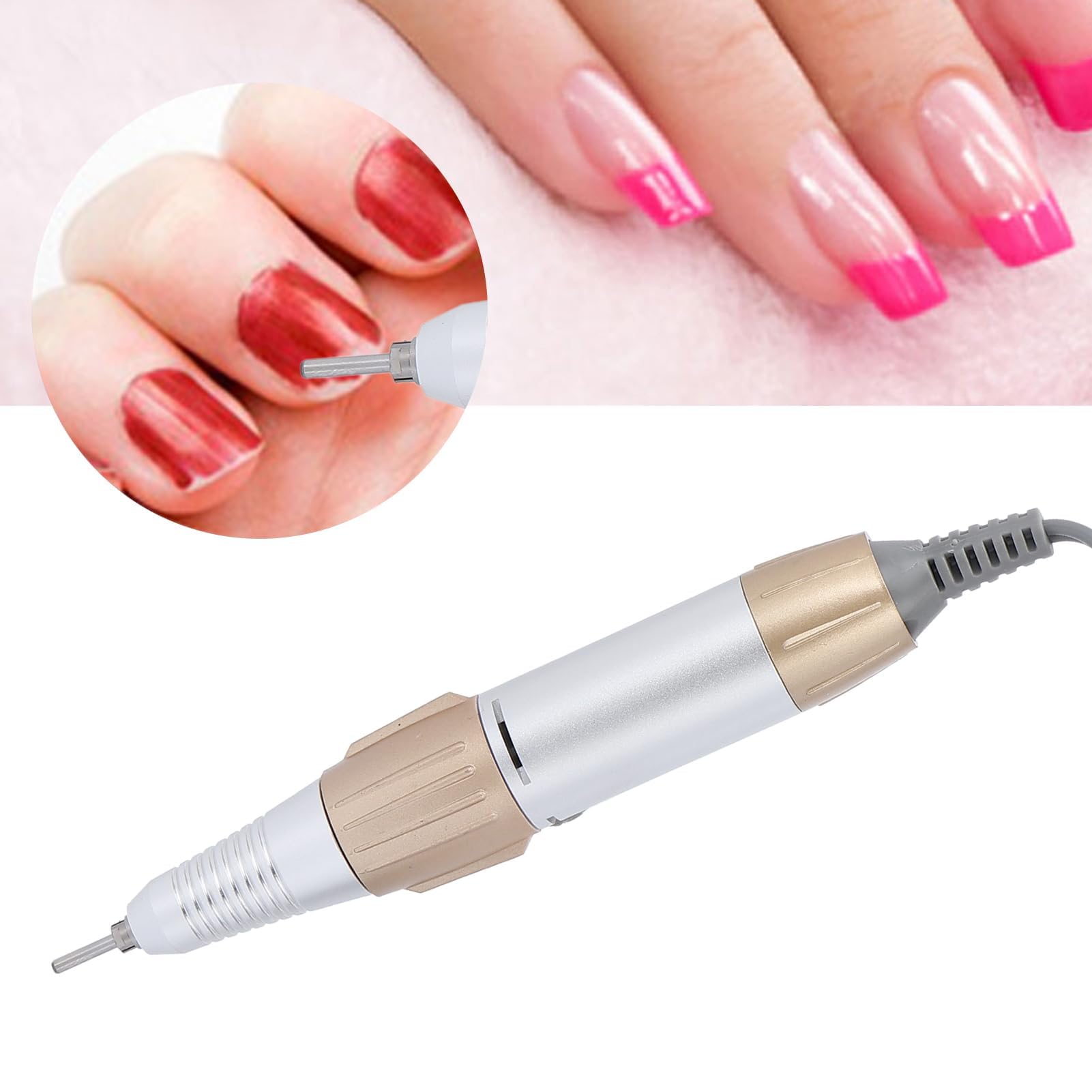 Lima per Unghie Taglierina Elettrica per Unghie, Taglierina per Manipolo Trapano per Unghie Trapano per Unghie Trapano per Unghie Manicure Trapano per Unghie Sostitutivo per