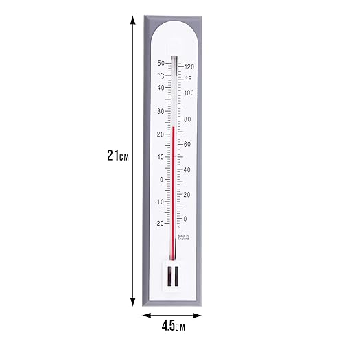 Miniatura 3 de Termómetro preciso para casa, habitación, oficina, interior, exterior, jardín, invernadero, para controlar la temperatura, fácil de colgar,