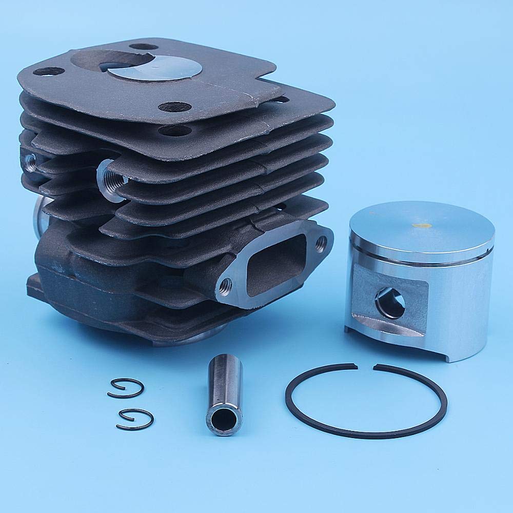 Kit de pistón de cilindro de diámetro grande de 52 mm compatible con motosierra Husqvarna 372XP 365 372 XP 371 362 375K motosierra 503 93 93 72 piezas de repuesto