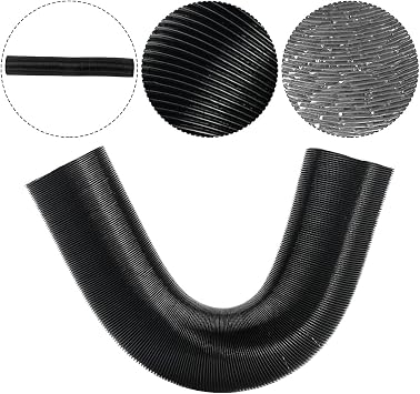 60mm Heater Duct Hose,Air Ducting Hose,Warm Heater Duct Pipe,Heater Duct Pipe for Diesel Heater Webasto Domestic Planer Ducting,Automotive Car Parts Heater Hoses (35-60cm)