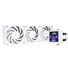 Thermalright Frozen Vision 360 ARGB White Liquid CPU Cooler with 12cm PWM Fan,2.88-inch Square Image 480x480 Resolution LCD Display,Computer CPU Water Cooler for AM4AM5,Intel 17001851