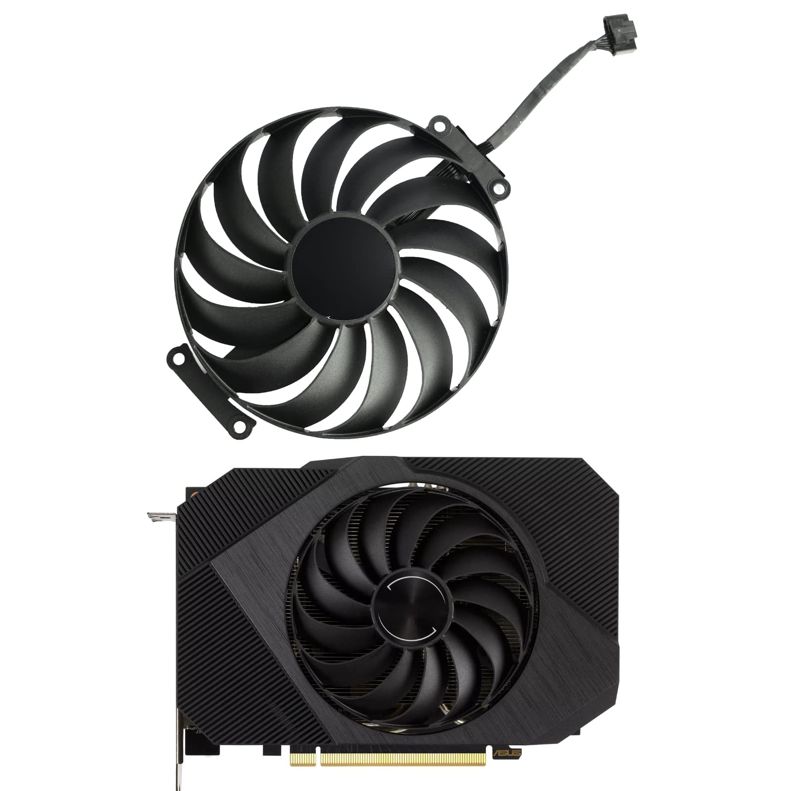 Amazon.com: inRobert 95mm Graphics Card Fan Replacement for ASUS