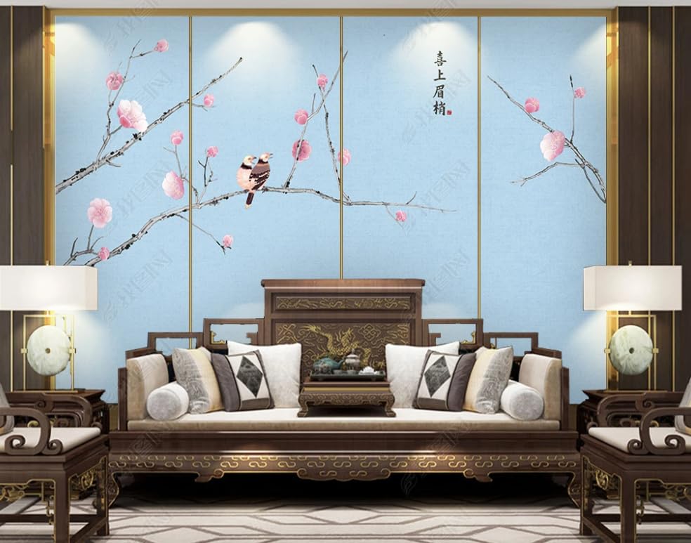 Poster géant mural pour salon et restaurant papier peint 450cm