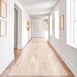 Vicwe Clear Runner Rug for Hallway, 3'x10' No Slip Waterproof Kitchen Standing Floor Mat, Vinyl Indoor Outdoor Entryway Runner Rug for Laundry, Living Room
