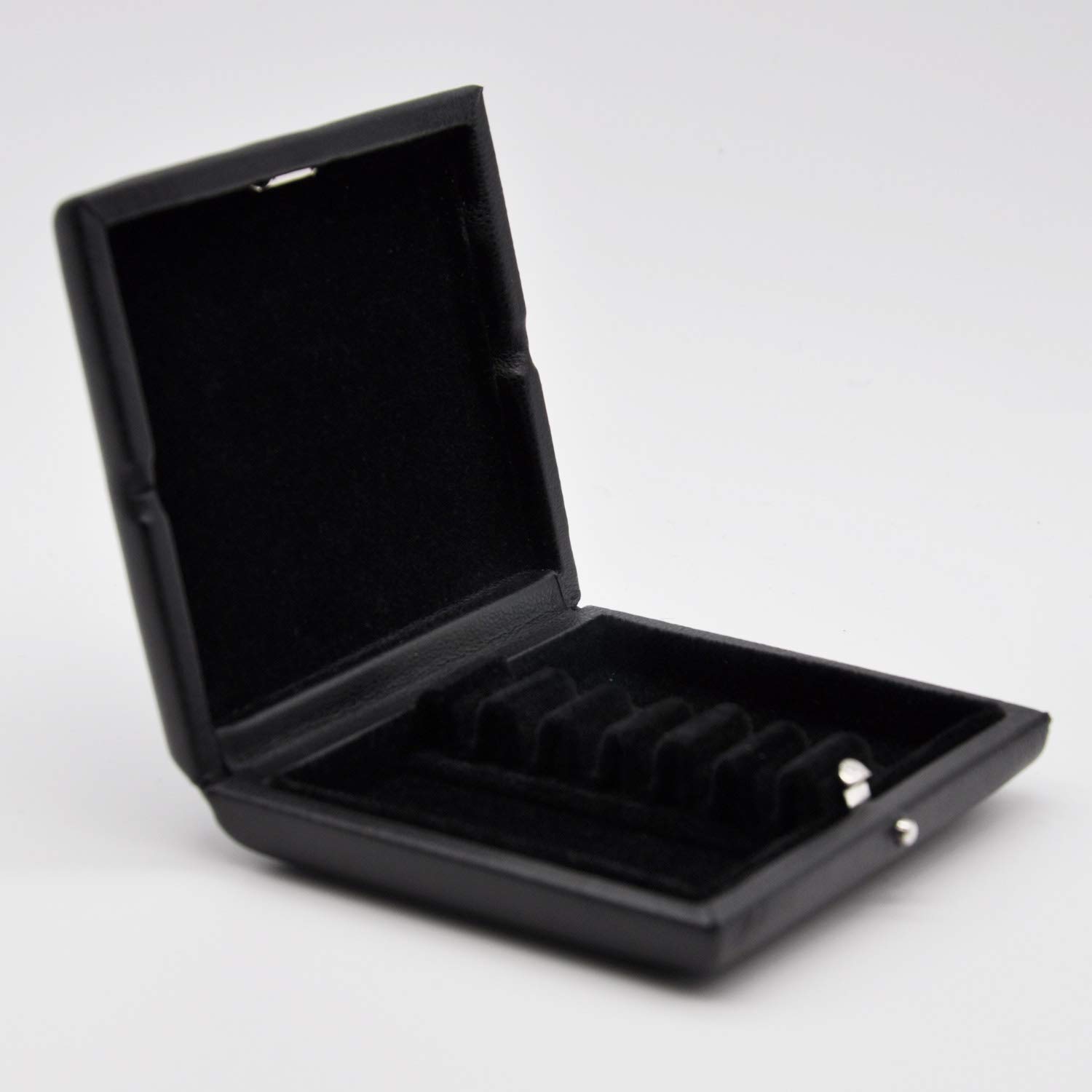 Porta Ance Per Sassofono In Ambra - Scatola Elegante Con Chiusura Magnetica Per 5 Ance - Foto 3