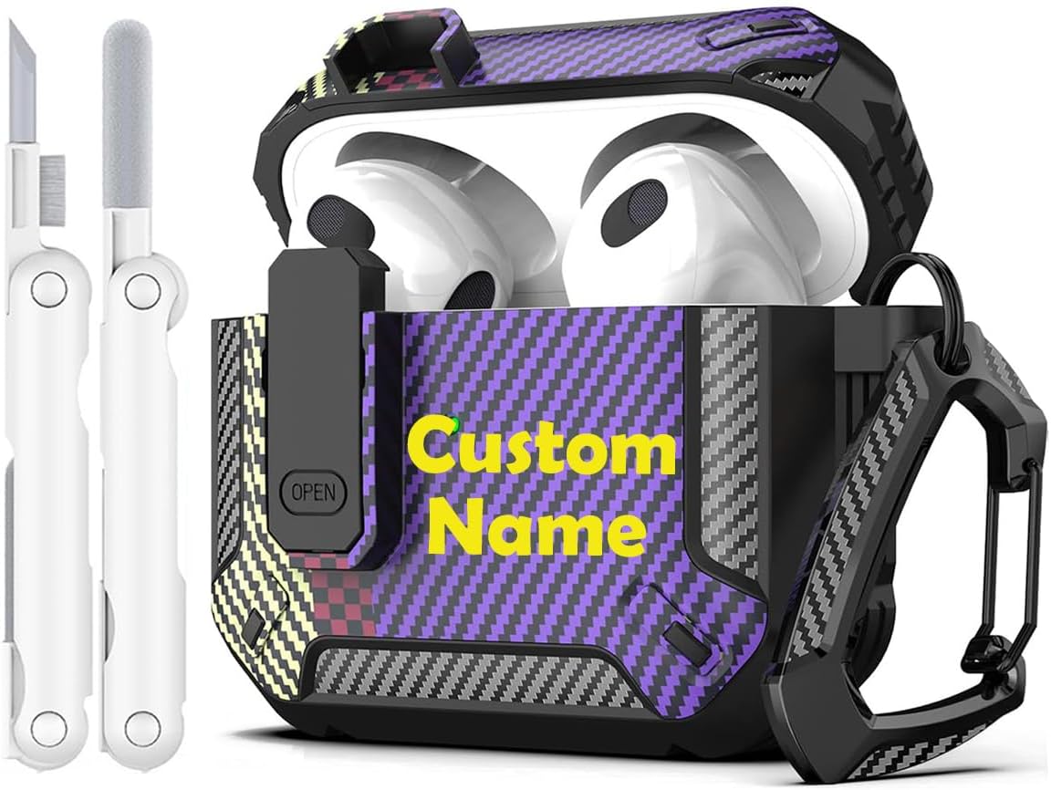 Custom Camo AirPods 4 Case - Personalized Rugged Shell