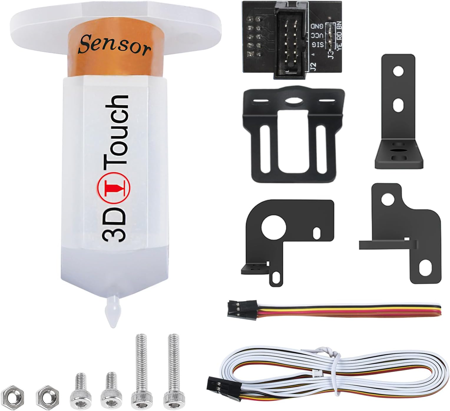 3D Touch Sensor for 3D Printer, 3D Touch Accessory Automatic Levelling Sensori V3.2 for DIY 3D Printer