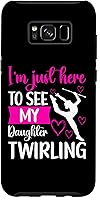 Vista 1 de Galaxy S8+ Baton Twirling Mom Majorette Baton Twirler Case
