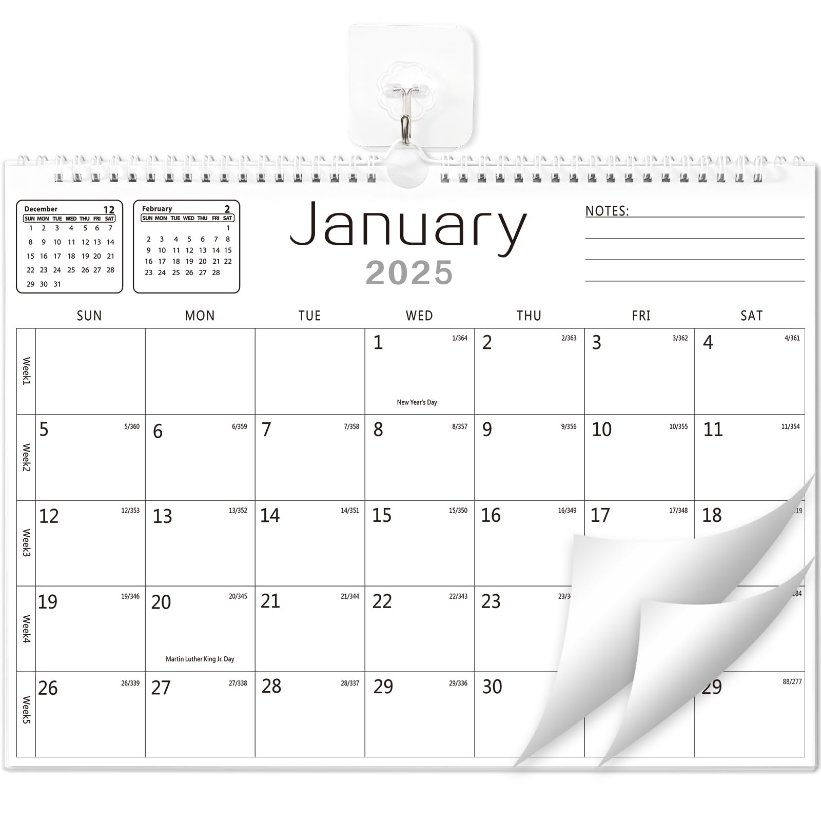 amazon-com-wall-calendar-calendar-2025-2026-from-jan-2025-to-jun-2026-18-months-calendar-14-7-11-thick-paper-with-festival-dates-and-ruled-blocks-for-home-or-office-new-year-and-christmas-gifts-office-products