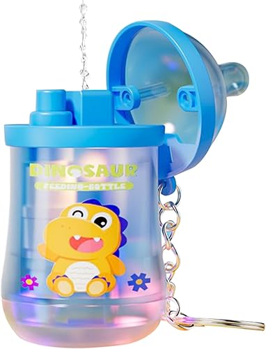 Juguete De Agua para Niños,Pulverizador Infantil con Luz y Forma de Biberón Juego De Bromas para Exteriores En Fiestas Familiares Playa Y Parque