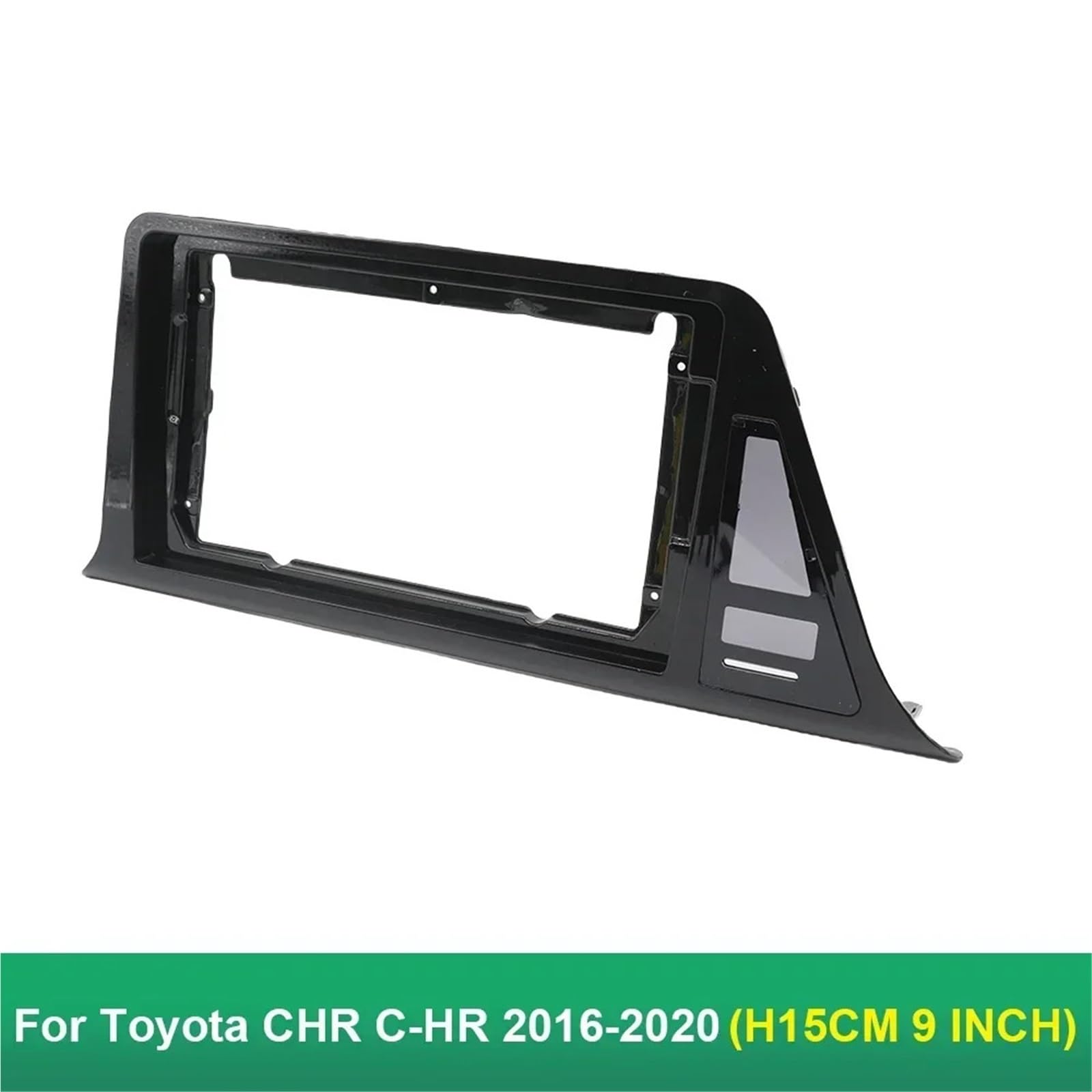 Façade Cadre de Radio Convient pour Toyota CHR 2016-2020 9 Pouces autoradio Fascias GPS MP5 Lecteur stéréo 2 Din Panneau d'unité Principale