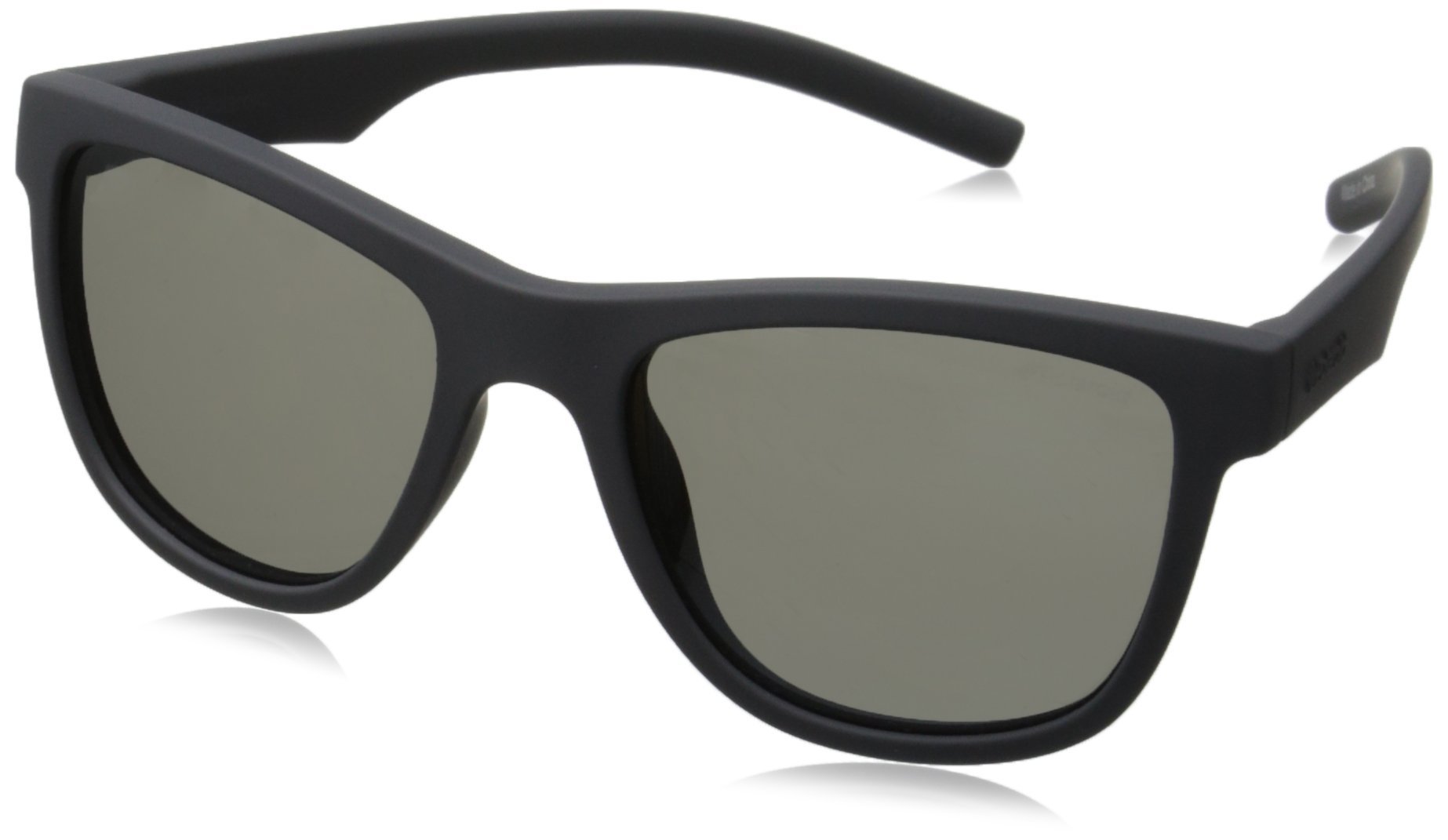 Polaroid Sunglasses (Safilo Group) Kids' PLD8018/S Rectangular Sunglasses, Blue Transparent/Polarized Gray Blue Mirrored, 47mm, 17mm