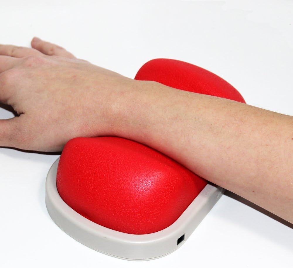 Electric Wrist And Palm Massage System With Full Portable Operation For Office, Home, And Car Use