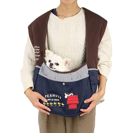 Amazon 犬 キャリー ペットパラダイス スヌーピー デニム 抱っこ スリング 超小型犬 飛び出し防止 上部メッシュ加工 底板洗える 肩紐安定設計 男女兼用 998 ペットパラダイス ペット用品 通販