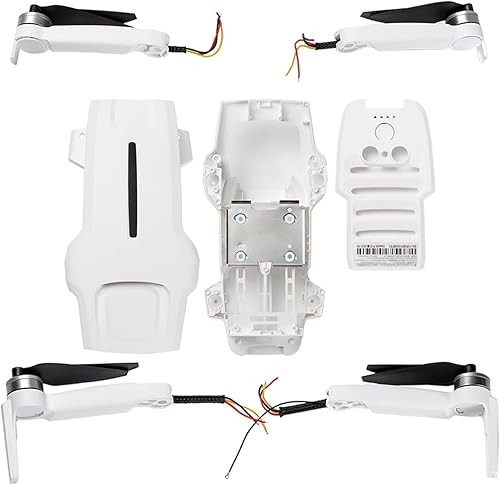 Miniatura 10 de SeiZed Drone Parts Cuerpo Shell Brazo Delantero Brazo Trasero Motor Pieza de Repuesto para FIMI X8 Mini Reemplazo (Color  Arms Combo)