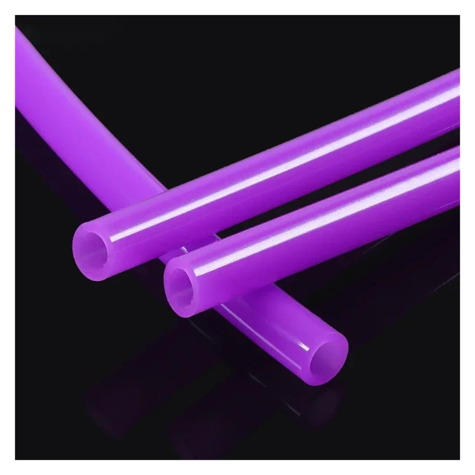 ISCBAFYX 1~10 m Tube Violet Flexible Aquarium Tuyau d'irrigation de l'air connecteur d'eau réservoir de Poissons étang Pompe Tuyau (1 mètre_ID 5 MM X OD 8 MM)