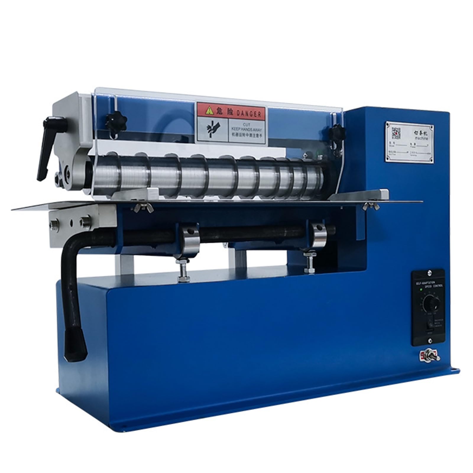 SBCGFY Leather Strip Belt Cutting Machine, 120W Electric Leathercraft Strap Cutter Splitter, 1350Rpm Speed Adjustable Craft Splitter Skiver