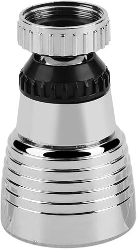 Pulverizador de grifo LED, 360° giratorio de 3 colores con control de temperatura LED rociador de grifo de luz, rociador de grifo de fregadero de