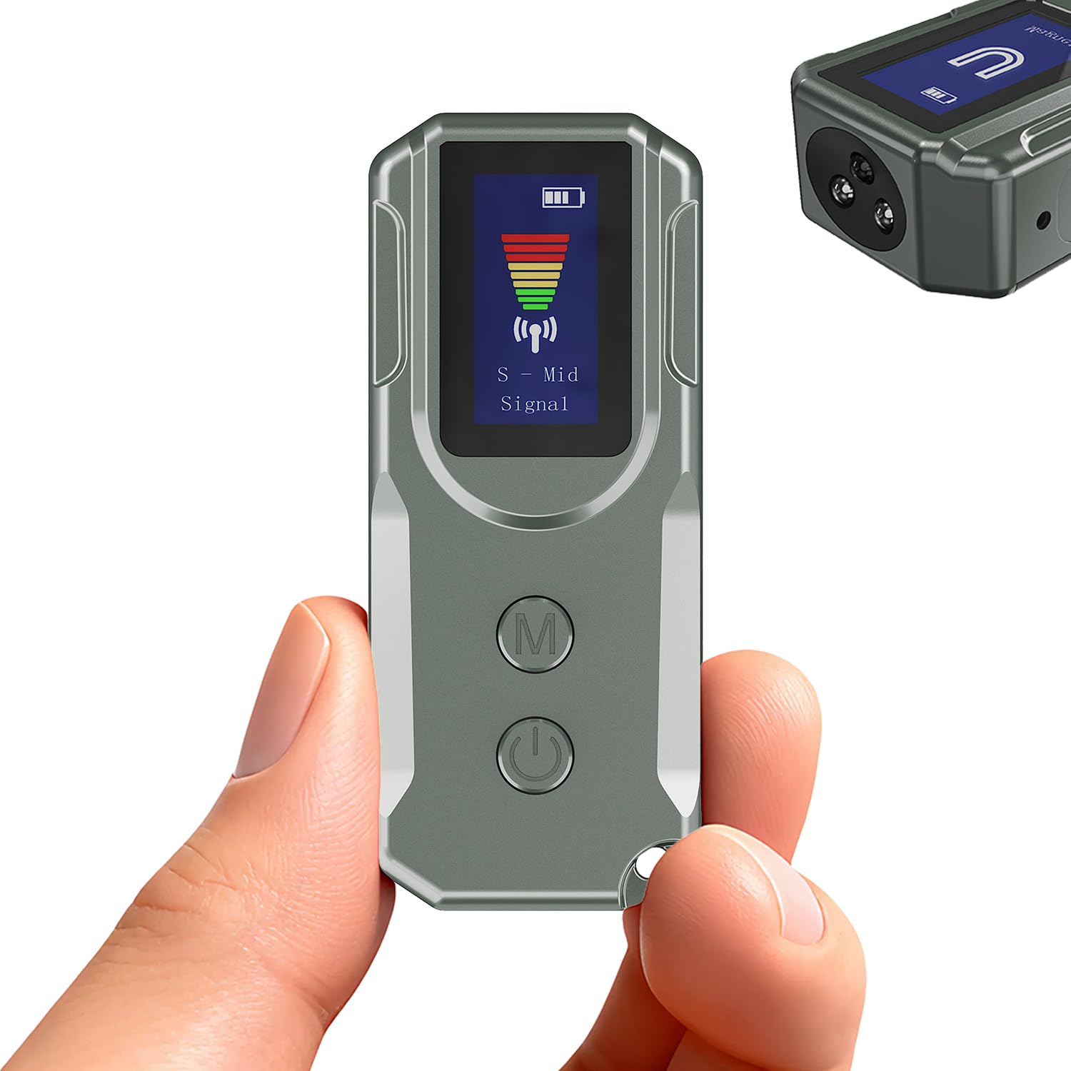 Next-Gen AI Hidden Camera Detectors with HD Display Smart Anti-Spy Device Portable Wireless RF Signal Scanner for Hotels