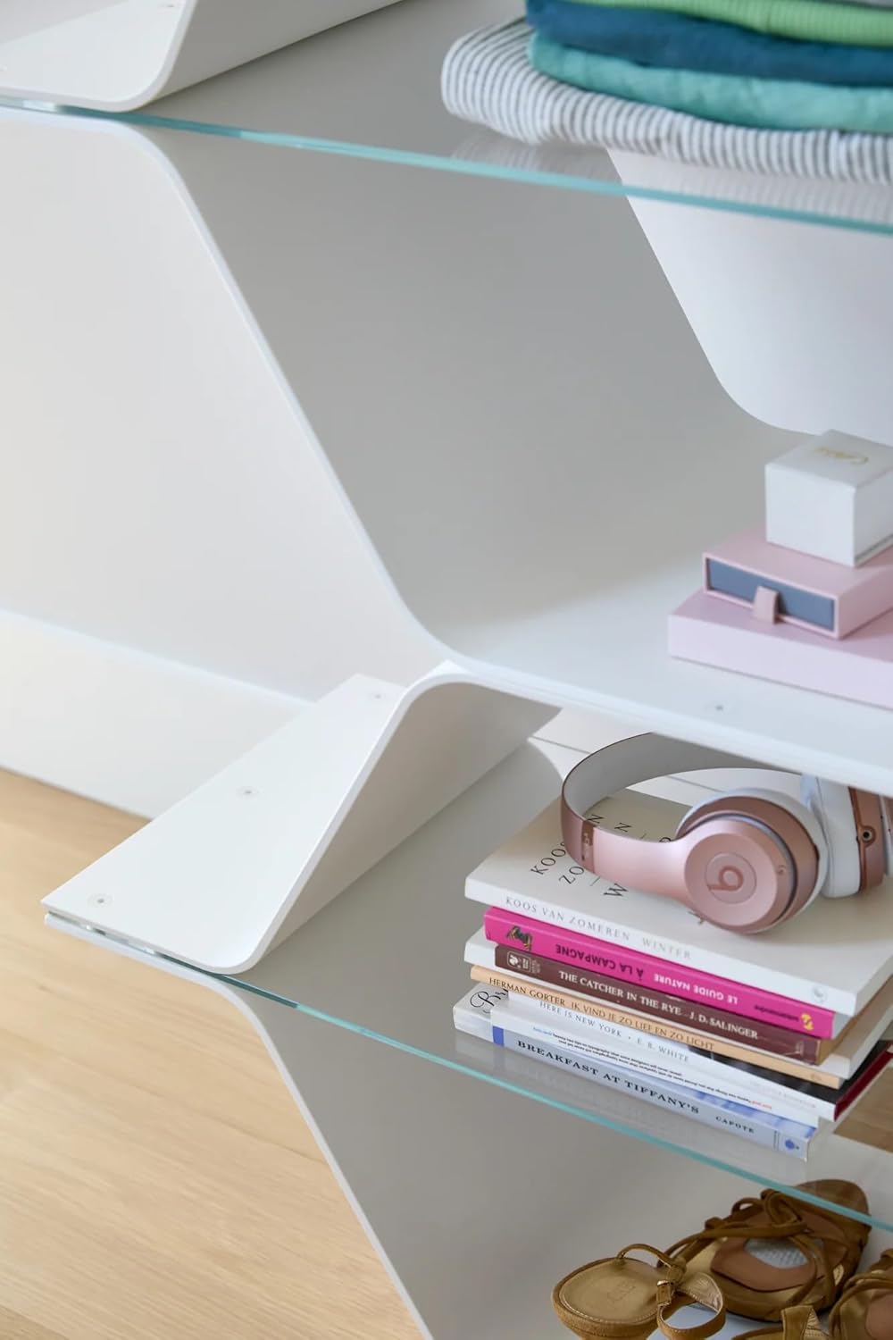 Heller Furniture | Honeycomb Modular Shelving | Bill Curry (White, F)
