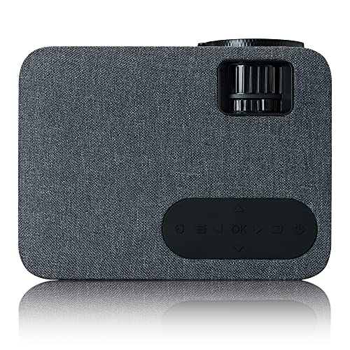 Lenco LPJ-700 Mini Beamer - Bluetooth Beamer - Mini Projector 4000 Lumen - 30.000 uur levensduur - Full HD - Bluetooth 5.0-2 x HDMI - USB - afstandsbediening - zwart/grijs - Image 6