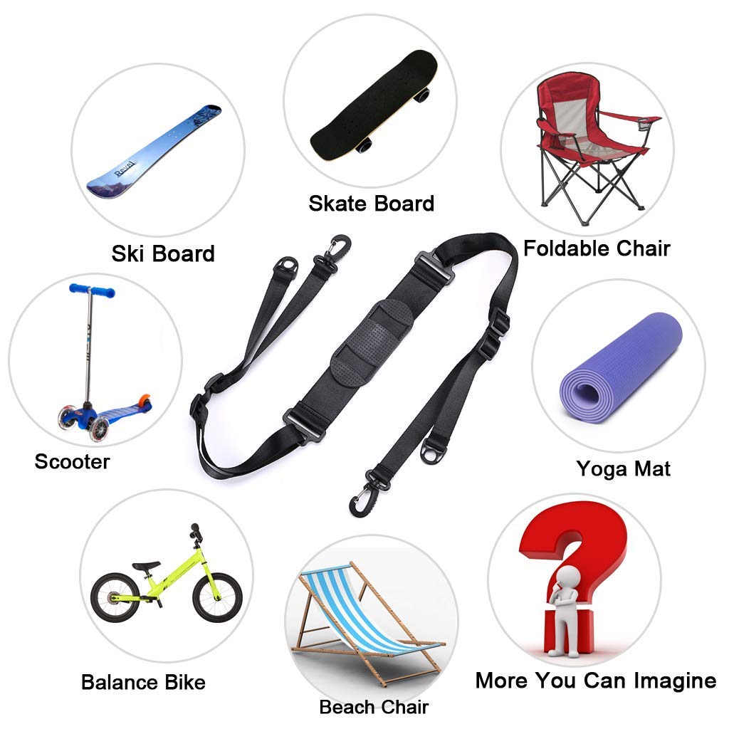 Sangle De Transport Réglable Pour Trottinette Et Vélo Enfant - Polyester, Capacité 50 Kg