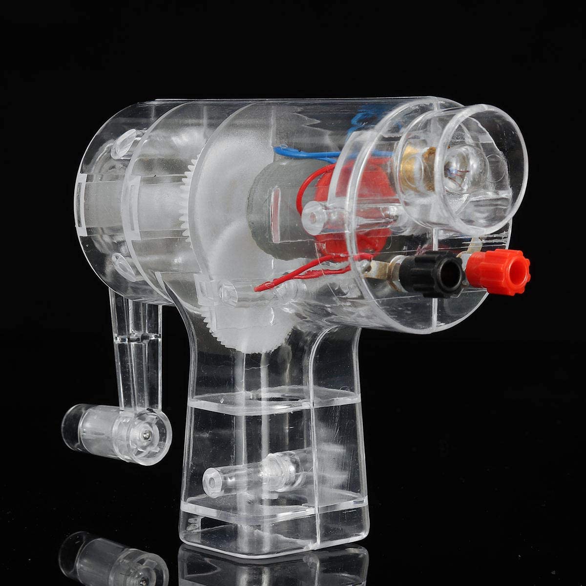 Handkurbelgenerator (Elektronisch-Mechanisch) Für Physikexperimente, Laborversuche, Chemie, Physik Und Naturwissenschaften