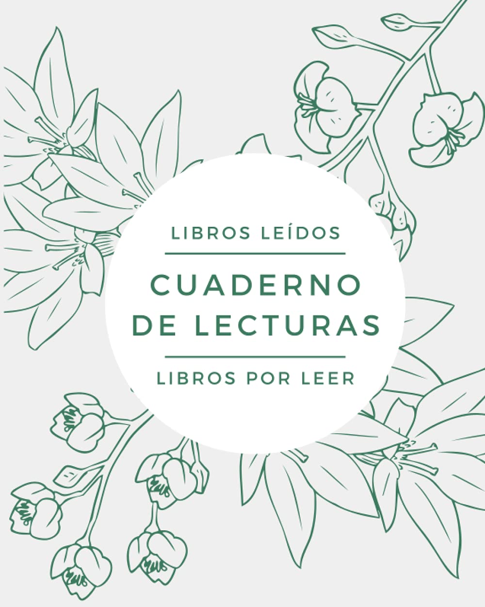 CUADERNO DE LECTURAS Libros leídos. Libros por leer: Diario de registro de lecturas, lista de deseos, préstamos de libros. (Auto) regalo para amantes de la lectura. Agenda literaria vintage.