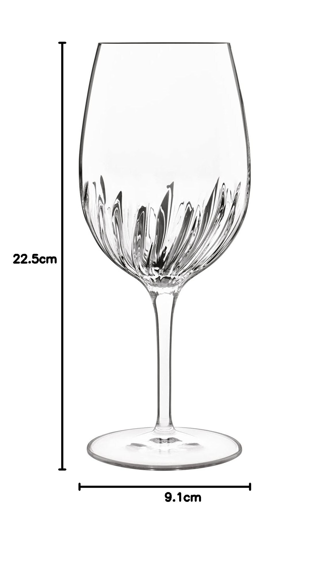 Luigi Bormioli Mixology 12458 - Set di 6 bicchieri da cocktail, 570 ml, cristallo trasparente