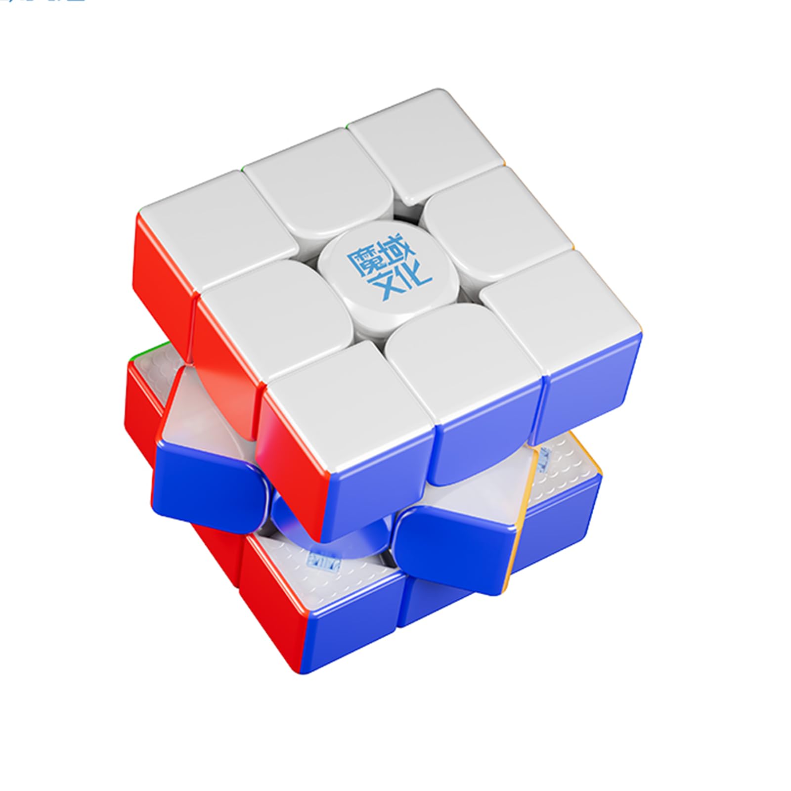 Moyu Super Weilong v2, Magnetic Magic Cube Stickerless 3x3 Maglev Easy Turn & Smooth Ball-Core Version Design Faster & Professional