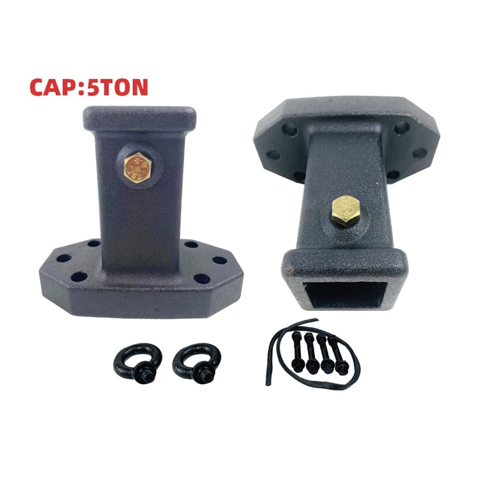 Hak holowniczy Przyczepa 2 '' 50x50 Hood Hood Hitch Receiver Tube Adapter Adapter Hitch Receiver Bolt na przyczepie specjalnej