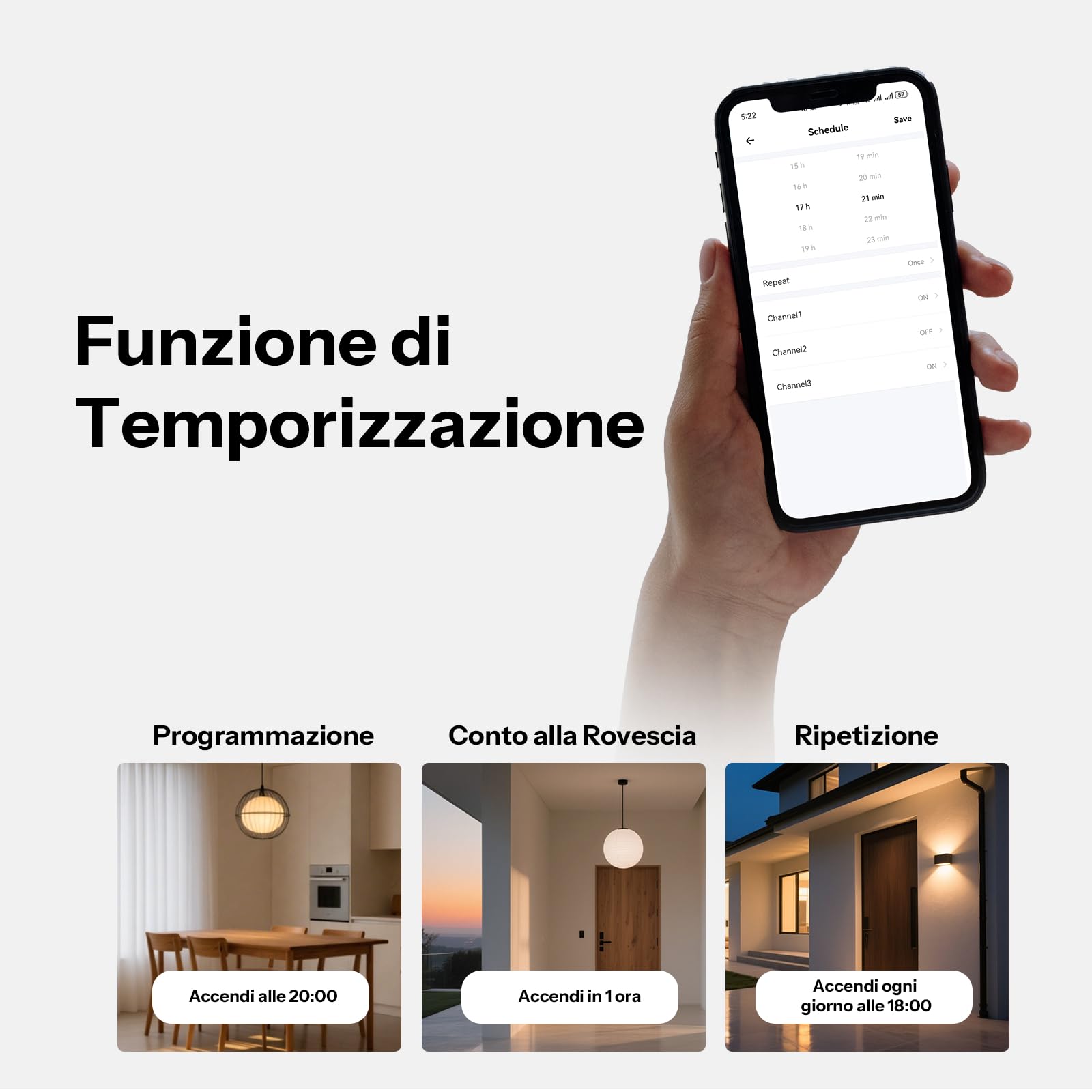 SONOFF TX Gen2 - Interruptor táctil inteligente de pared, panel de 2 canales de 120 tipos, alimentación de cable sin vivo, Wi-Fi de 2.4 GHz y aplicación eWeLink, compatible con Matter y Alexa, T6-2C