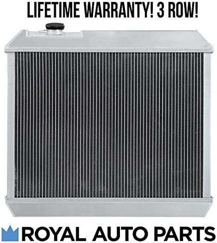 63 64 65 66 GM C/K Pickup C10 / C20 / C30 Truck Aluminum Radiator 3 Row l6 v8
